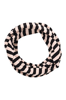 Zilch tubscarf i bambu - svartvit