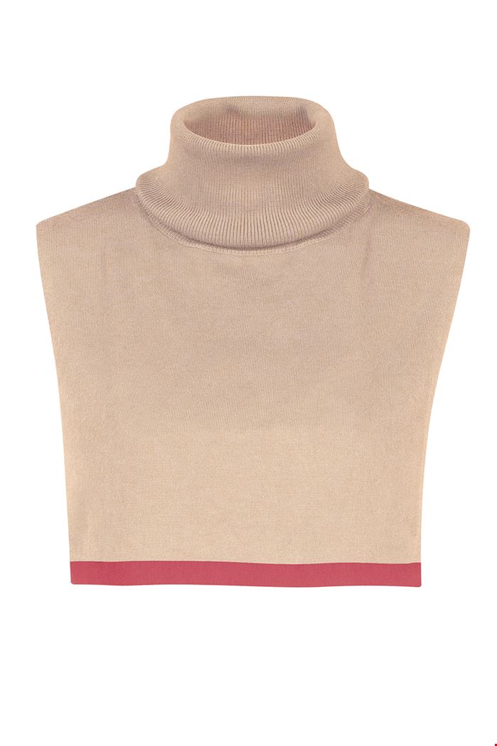 Zilch fuskpolo i bambu - beige
