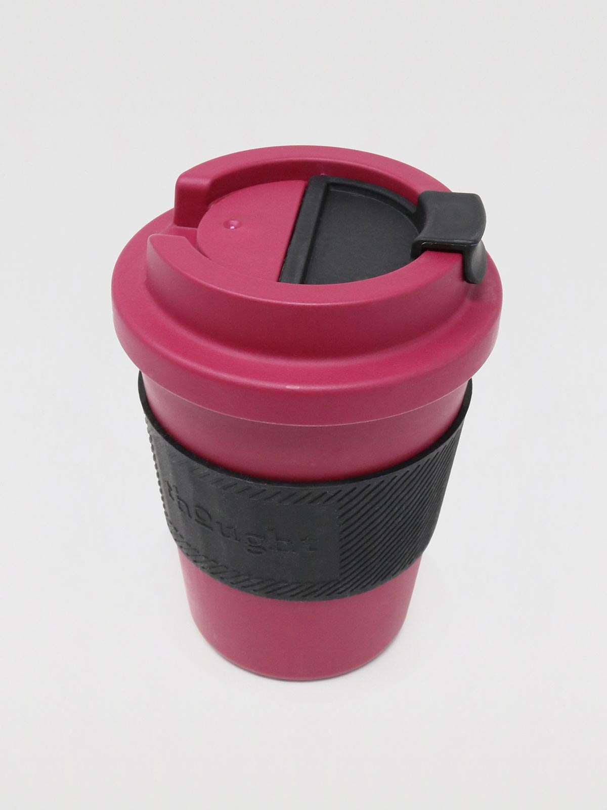 REA! Presenttips! Bambustrumpor och take-away mugg- Cerise - 4
