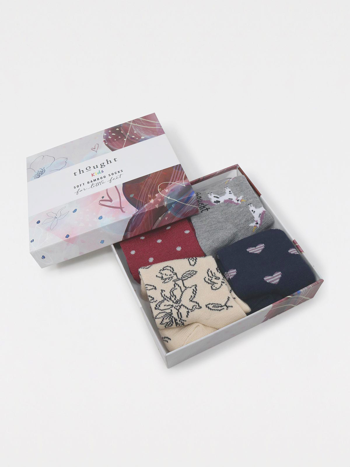 Presenttips! Barnstrumpor i bambu - Unicorn