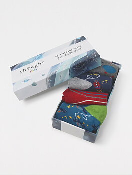 Presenttips! Babystrumpor i bambu - Raketer