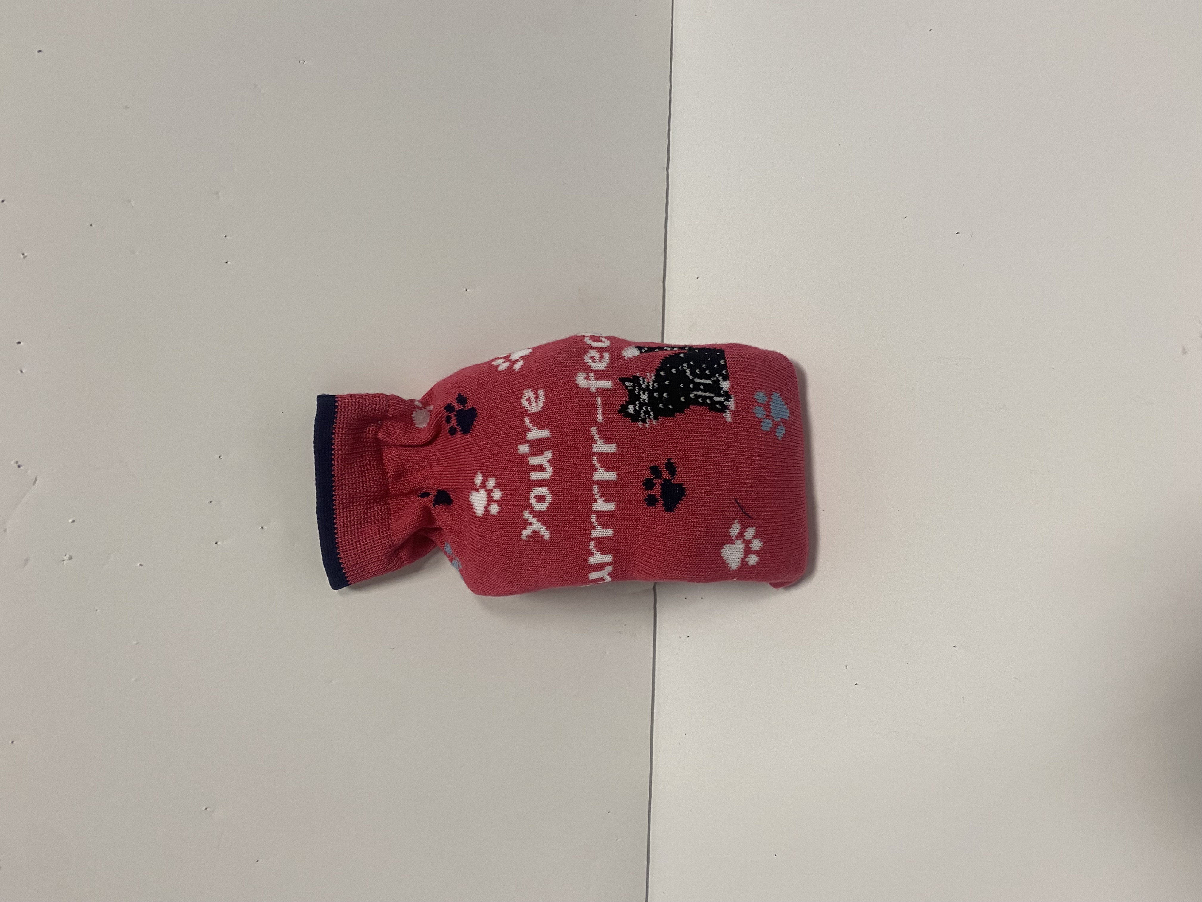 Presenttips! Två par bambustrumpor med katter och tassar - 4