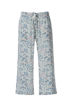 Mönstrade pyjamasbyxor i bambu