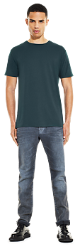 Marinblå unisex EcoVero T-shirt