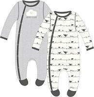 REA! Grå babypyjamas i klimatsmart bambu 