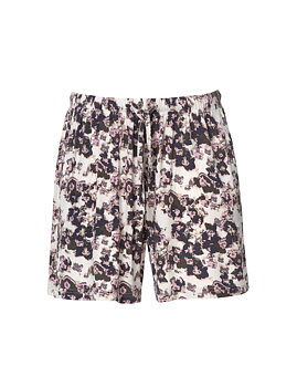 Blommiga shorts i klimatsmart bambu