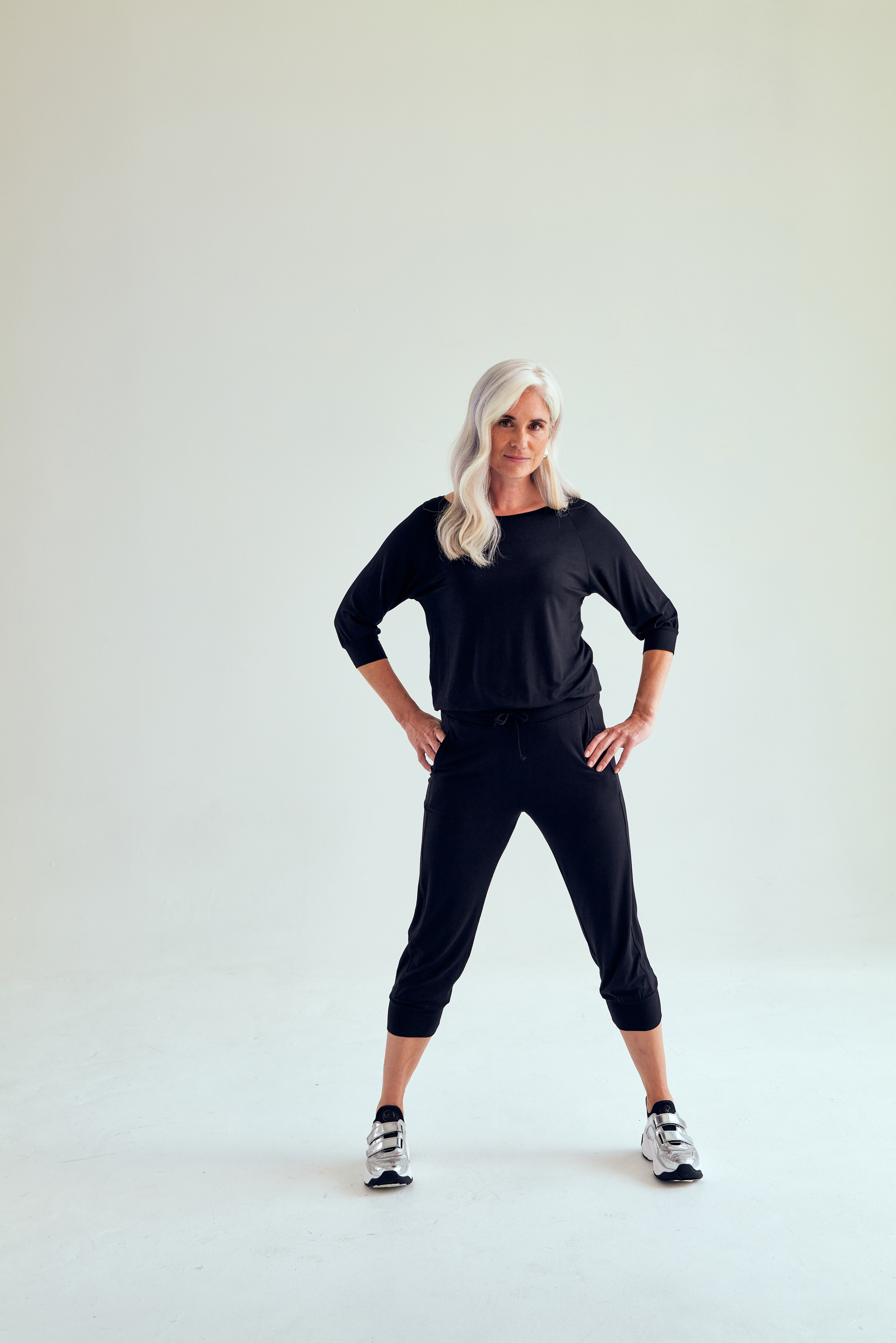 Asquith Yoga Crop Pants - Svarta - 4