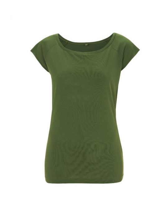 Damtopp i bambu Fair Wear - Grön