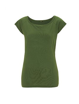 Damtopp i bambu Fair Wear - Grön