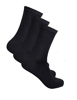 Bambustrumpor med komfortresår, 3-pack