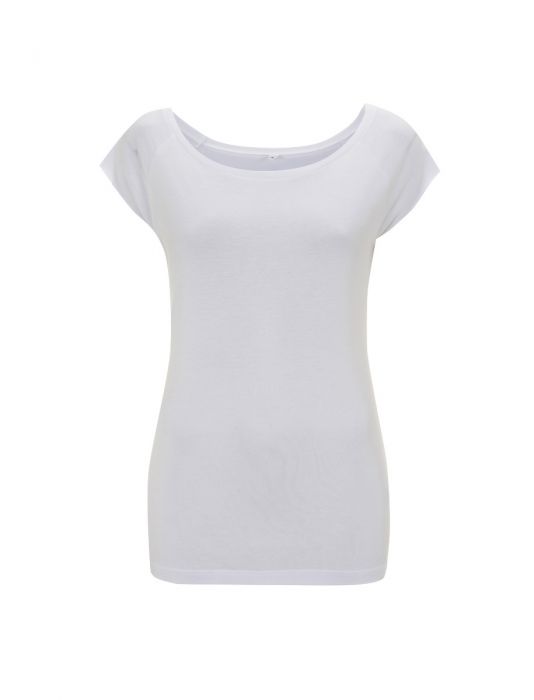 Damtopp i bambu Fair Wear - Vit  - 2