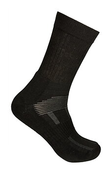 Svarta sportsockar av bambu