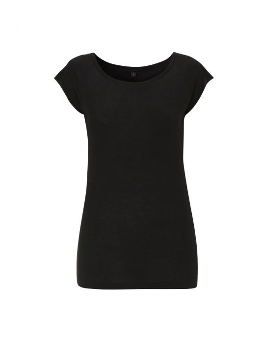 Damtopp i bambu Fair Wear- Svart