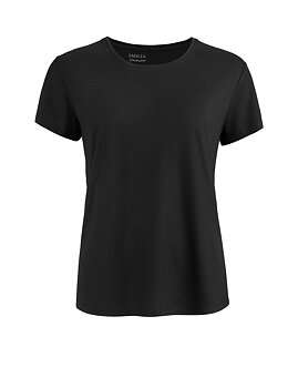 Pyjamastopp i bambu -Svart