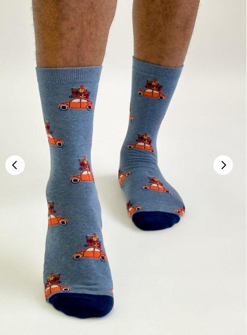 Presenttips! Bambustrumpor med jultema - 6