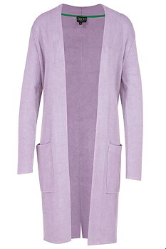 Zilch långkofta med fickor - Lavendel