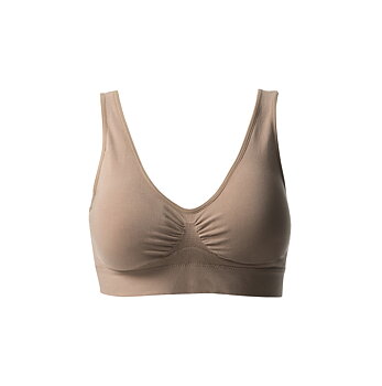 Vadderad seamless BH i beige