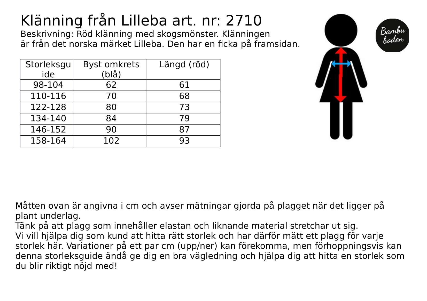 REA! Klimatsmart nattlinne i bambu från Lilleba - 4
