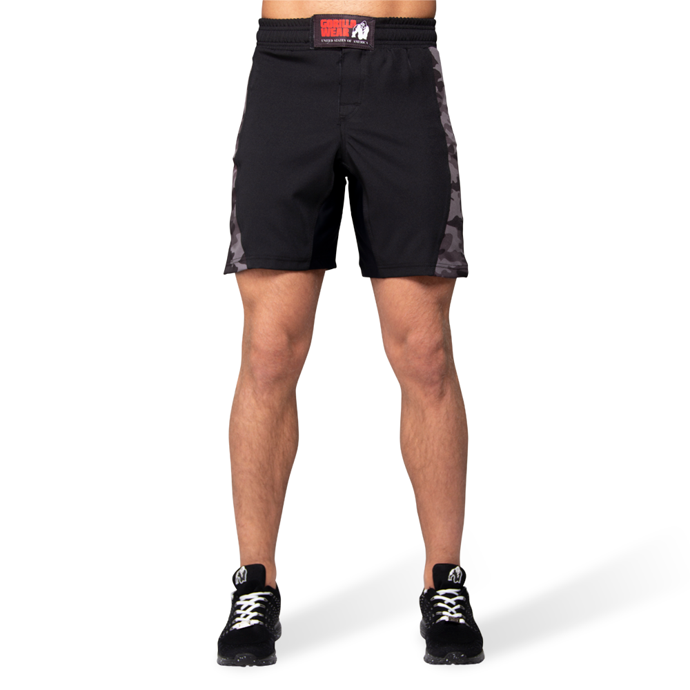 Kensington MMA Fightshorts, black/grey camo - 3