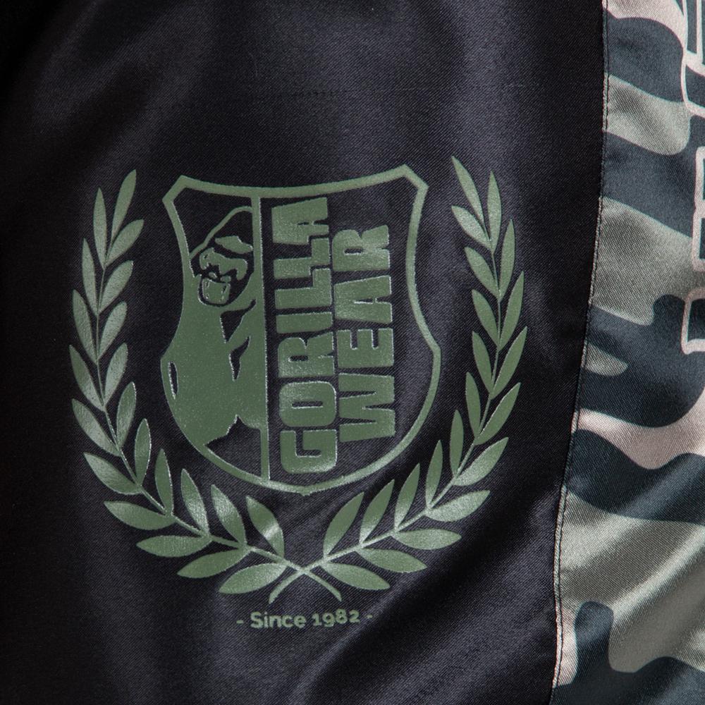 Vaiden Boxing Shorts, army green camo - 4