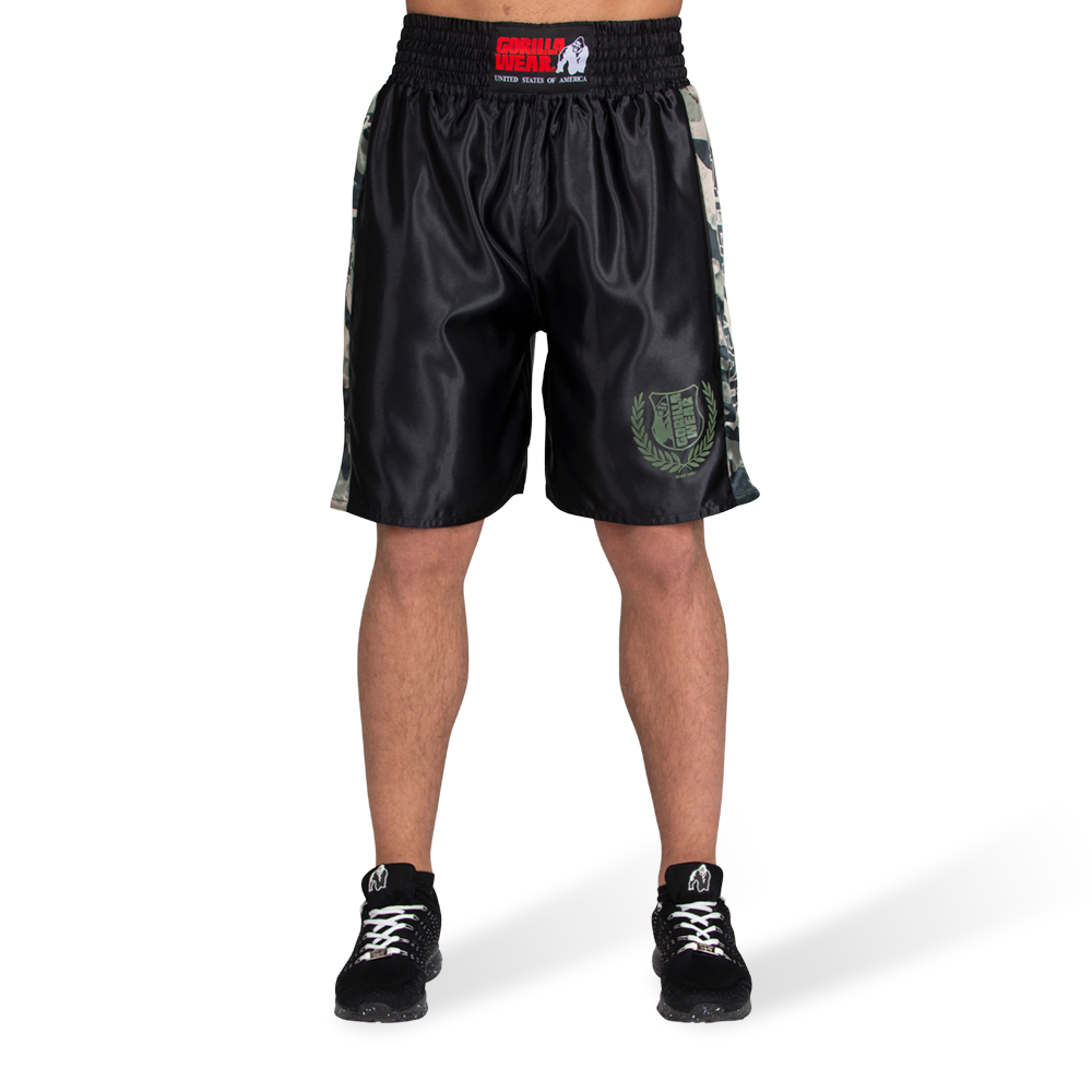 Vaiden Boxing Shorts, army green camo - 3