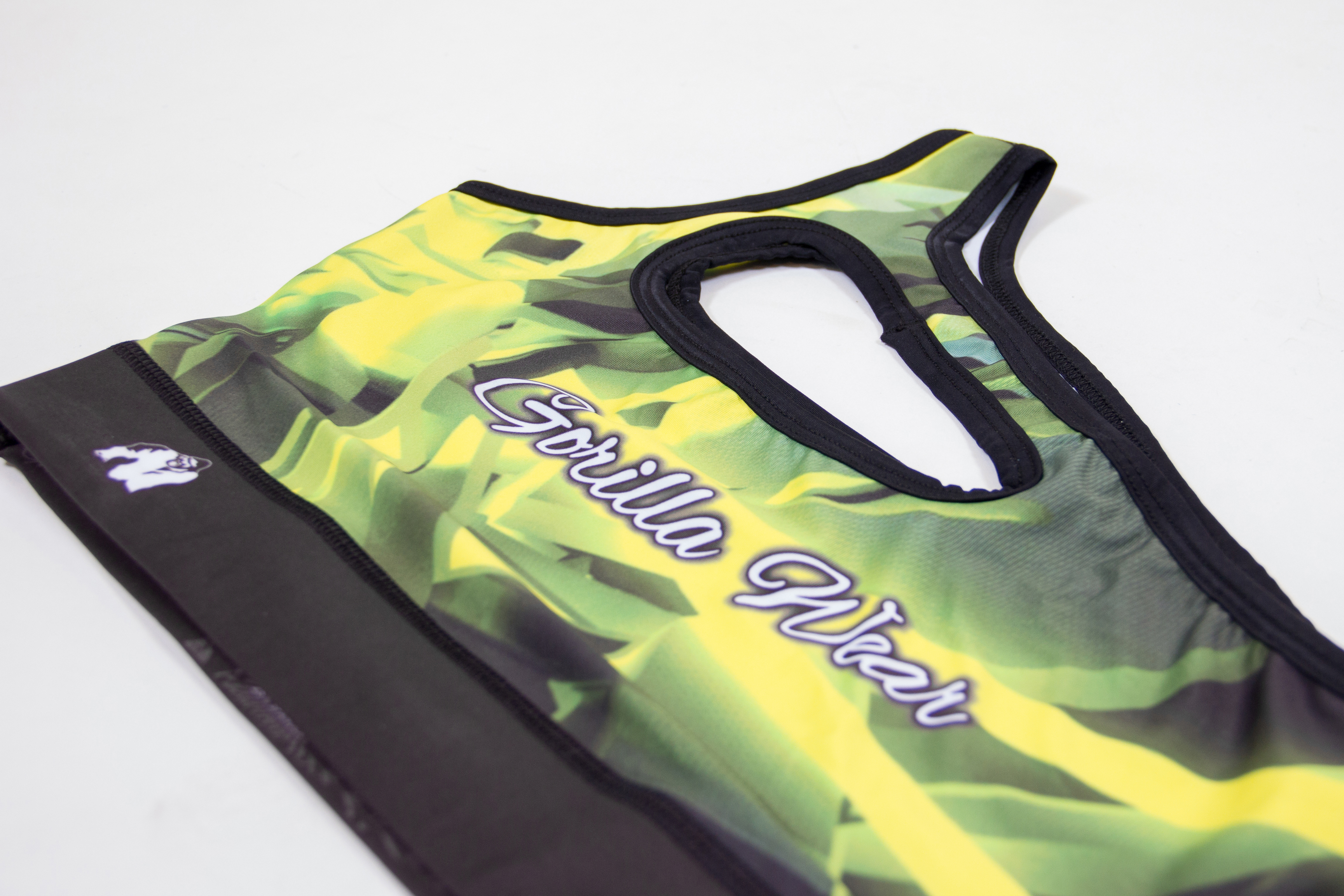 Reno Sport Bra, green/yellow - 5