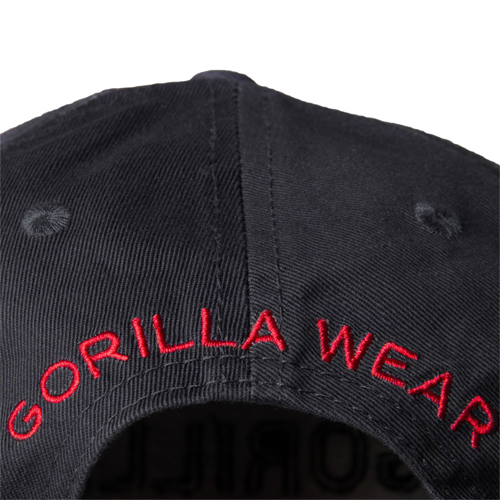 Harrison Cap, black/red - 5