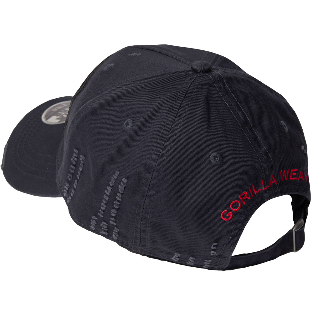 Harrison Cap, black/red - 2