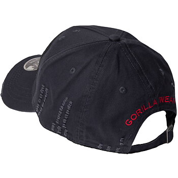 Harrison Cap, black/red