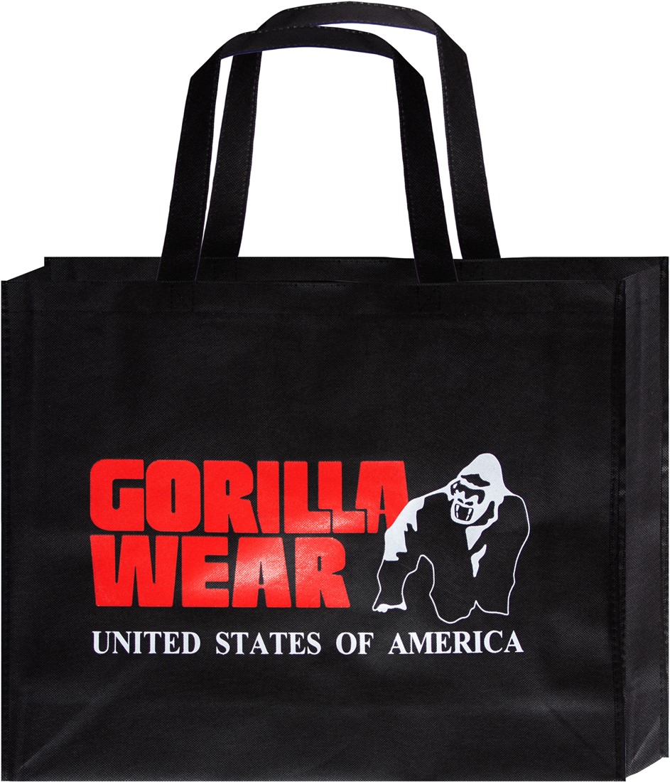 Non Woven Gorilla Wear Bag, black, large