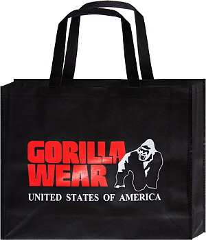 Non Woven Gorilla Wear Bag, black, large