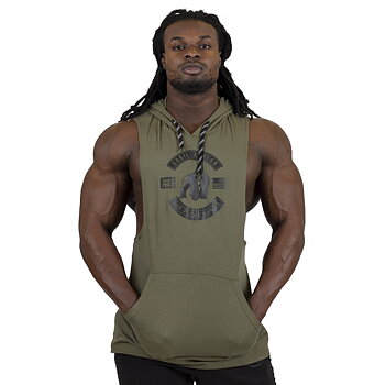 Lawrence Hooded Tank Top, army green