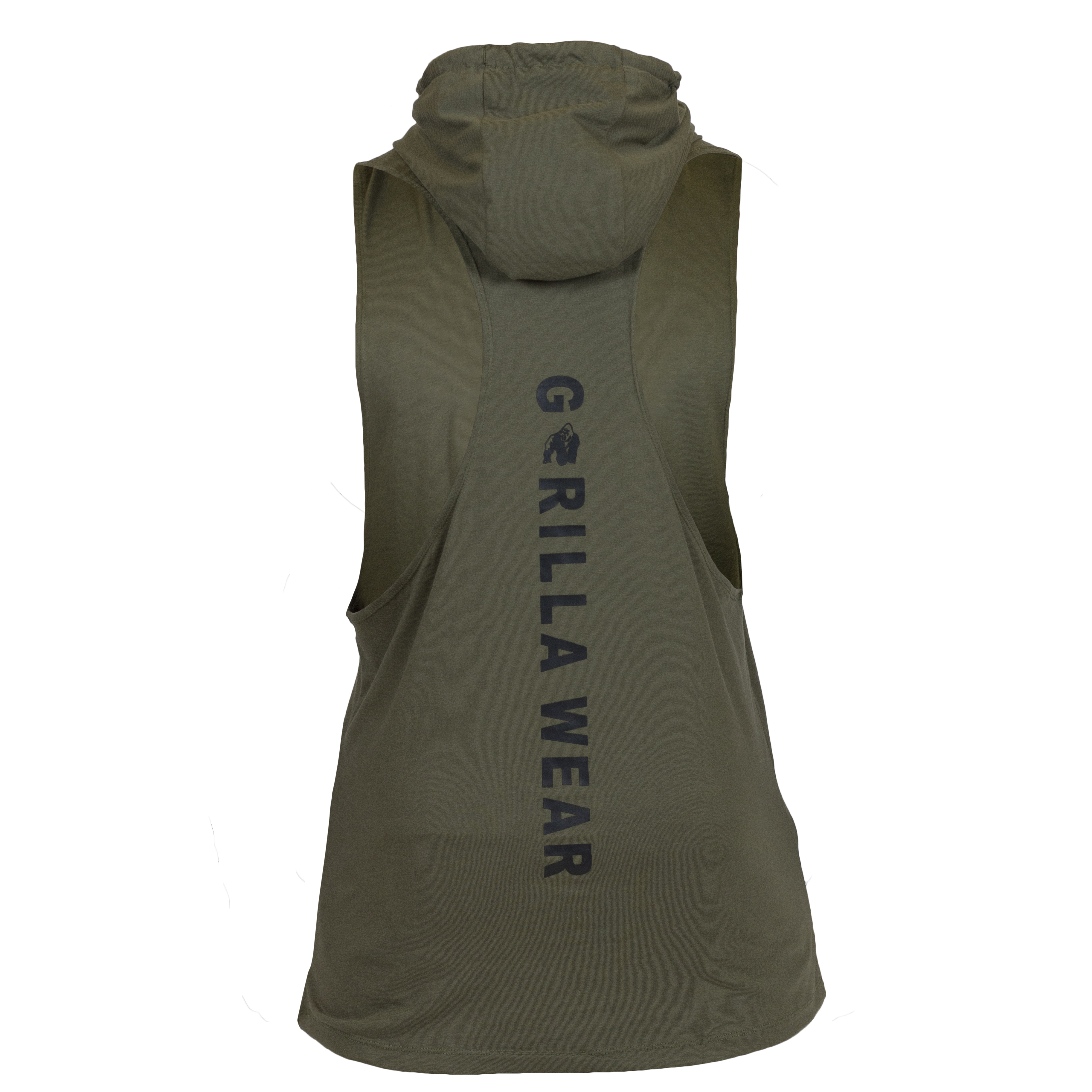 Lawrence Hooded Tank Top, army green - 6