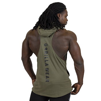 Lawrence Hooded Tank Top, army green