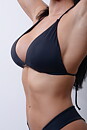 Triangle Bikini Top, black