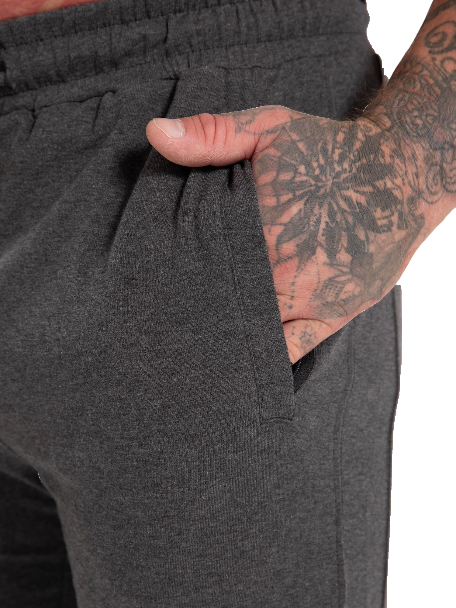 Lopez Shorts, dark grey melange - 6