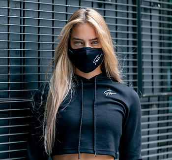 Gorilla Wear Face Mask, black