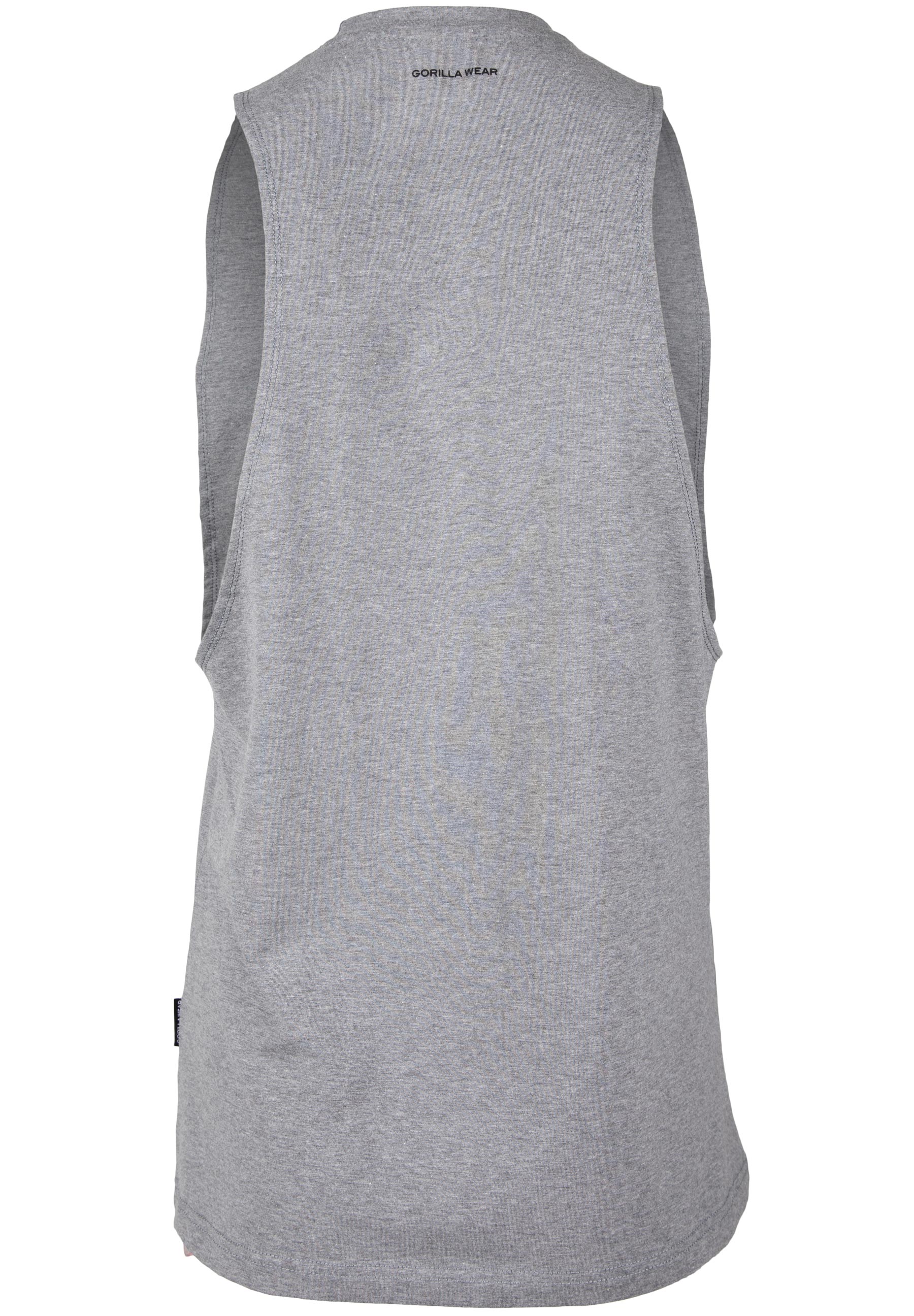 Cisco Drop Armhole Tank Top, grey/black - 7