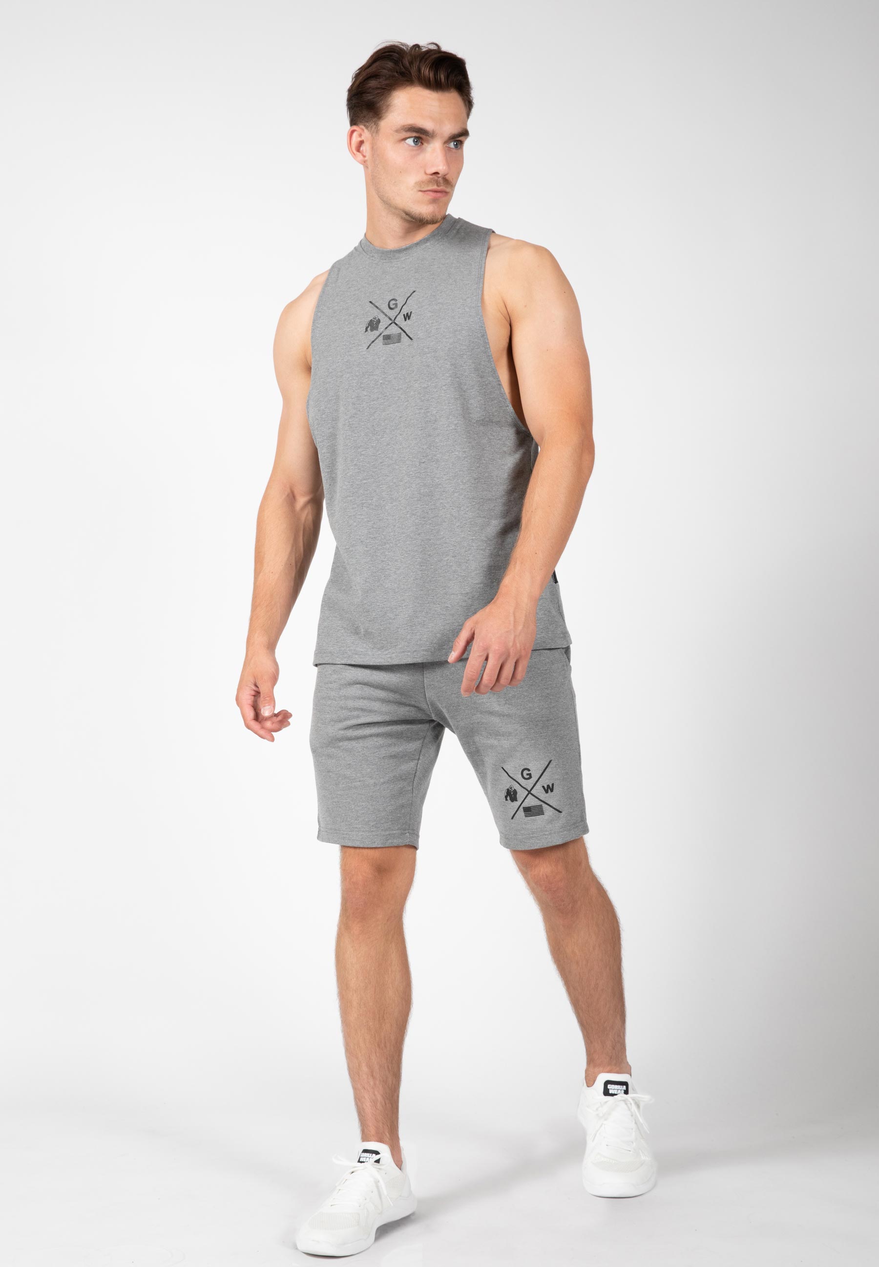 Cisco Shorts, grey/black - 10