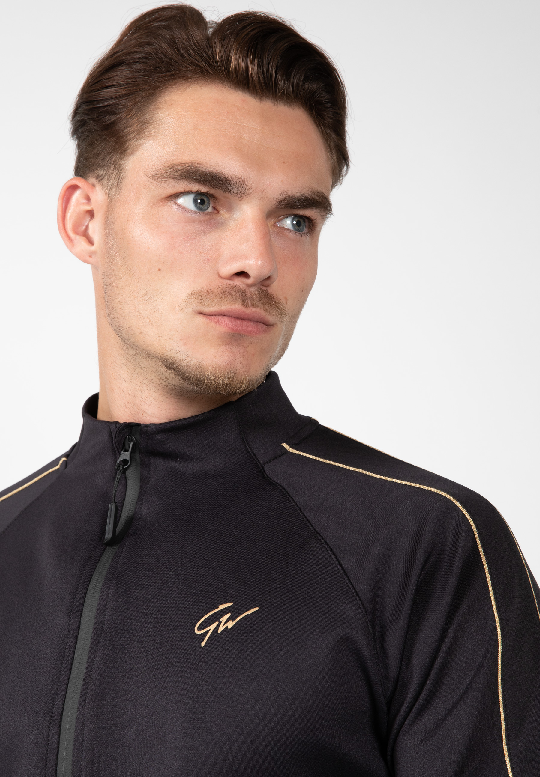 Wenden Track Jacket, black/gold - 4