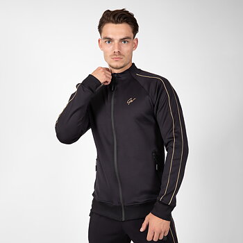 Wenden Track Jacket, black/gold