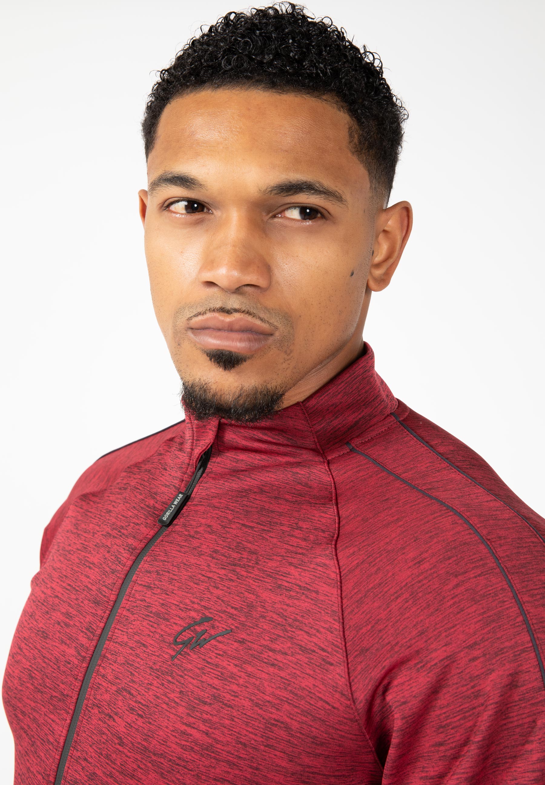 Wenden Track Jacket, burgundy red - 4