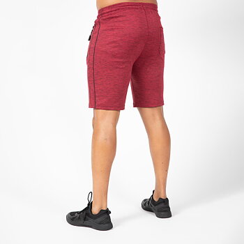 Wenden Track Shorts, burgundy red