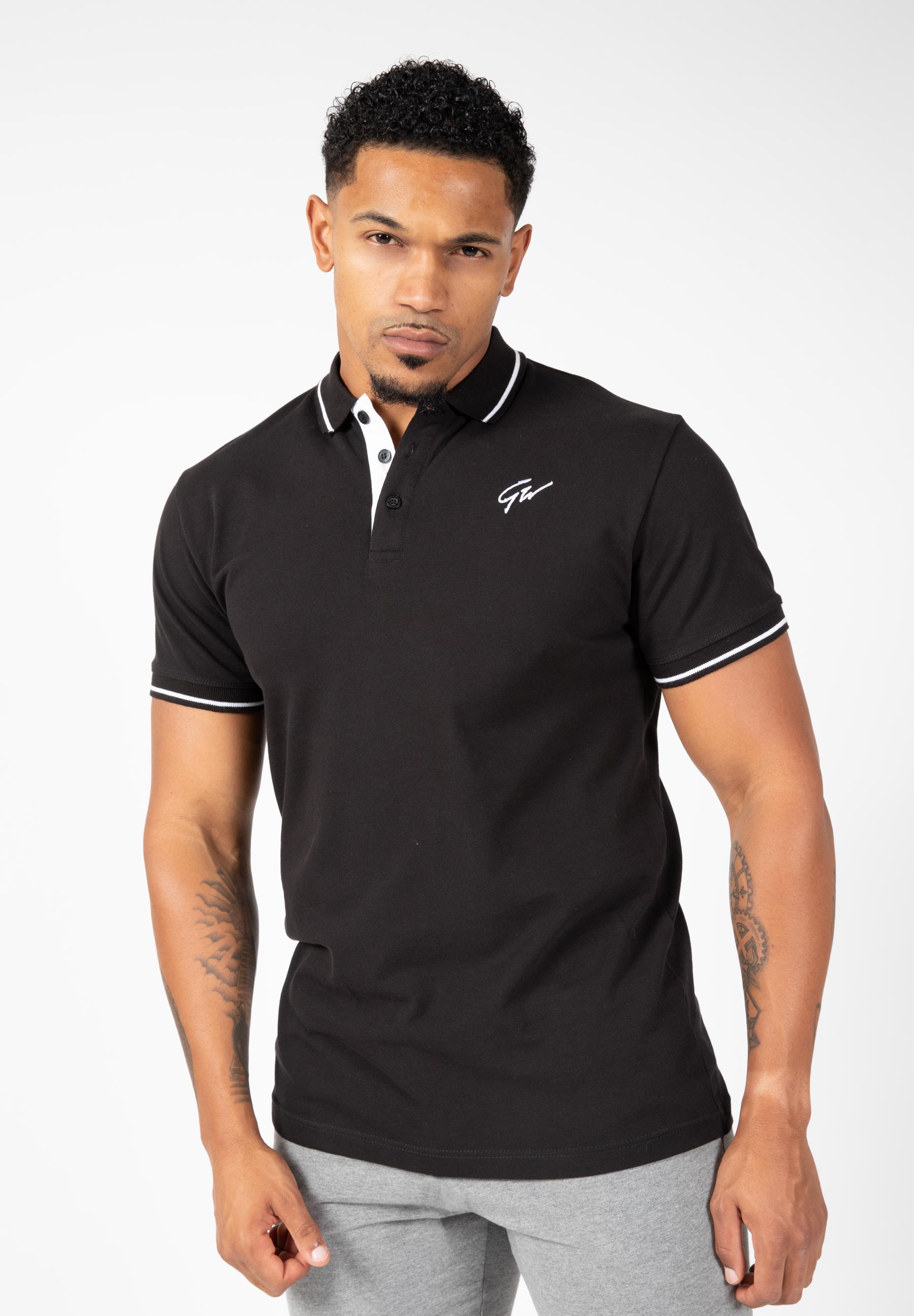 Delano Polo, black/white - 3