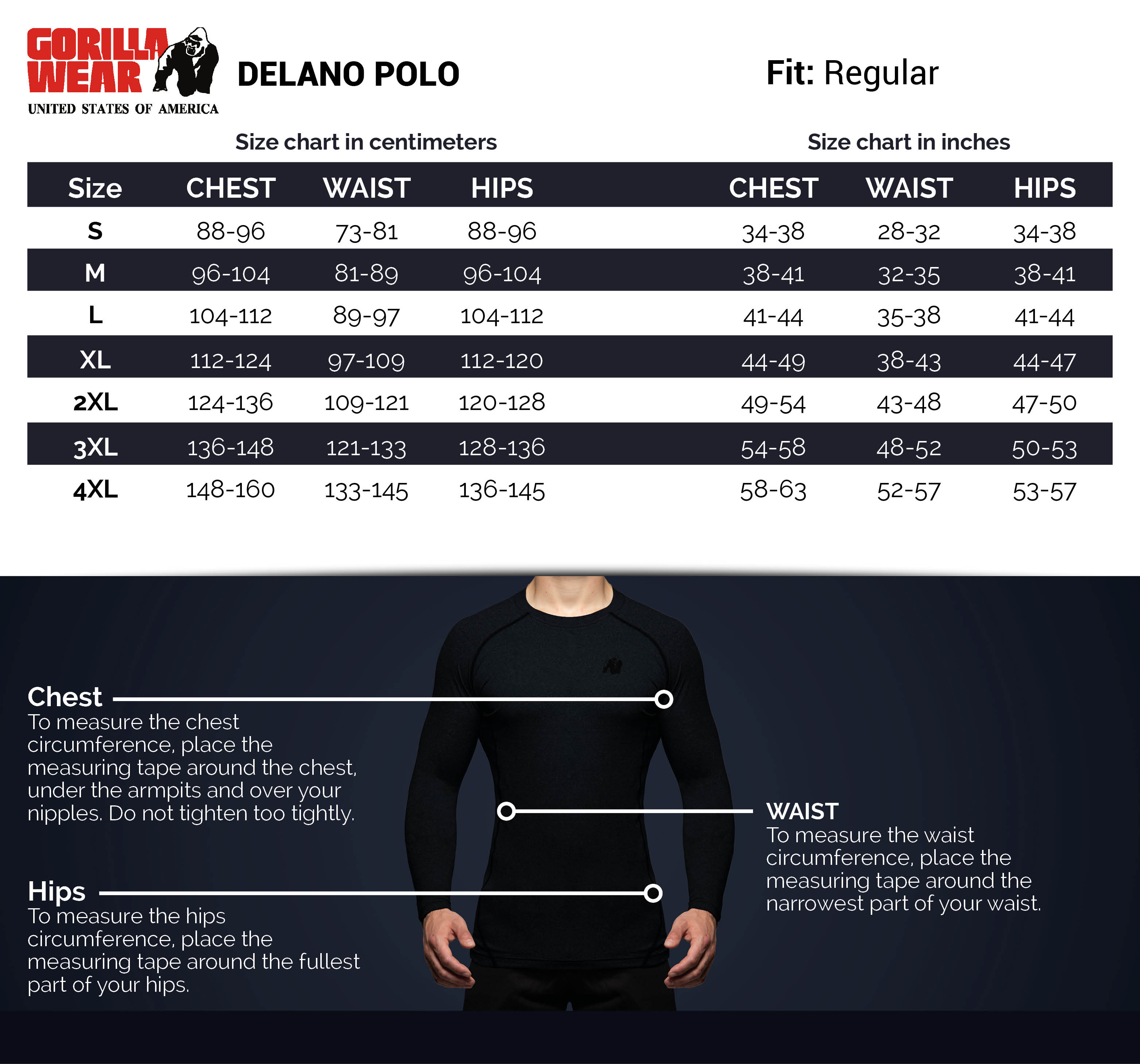 Delano Polo, black/white - 8