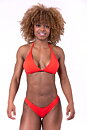 Triangle Bikini Top, red
