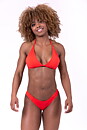 Triangle Bikini Top, red