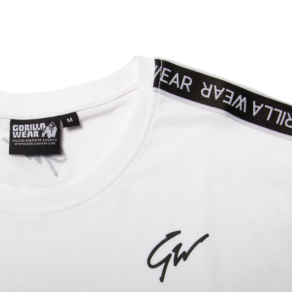 Chester T-Shirt, white/black - 3