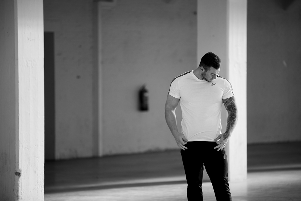 Chester T-Shirt, white/black - 6