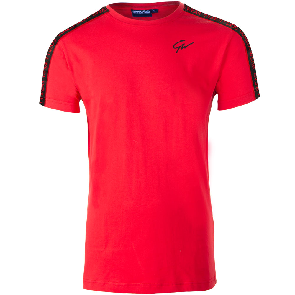 Chester T-Shirt, red/black